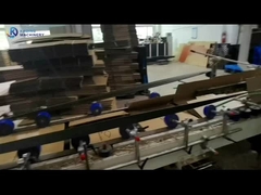 नालीदार कार्टन बॉक्स के लिए पूर्ण स्वचालित पीई स्ट्रैपिंग मशीन