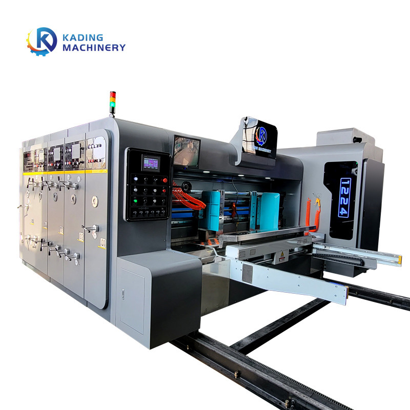 उच्च गति के साथ नालीदार कार्टन बॉक्स के लिए 380V 440V स्वचालित कार्टन प्रिंटर