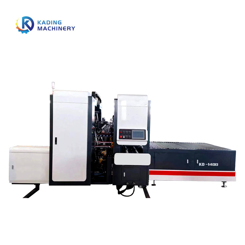 कार्डबोर्ड स्ट्रैपिंग के लिए डाई कटिंग मशीन के साथ 220V स्वचालित कार्टन स्ट्रैपिंग मशीन कार्टन बाइंडिंग मशीन