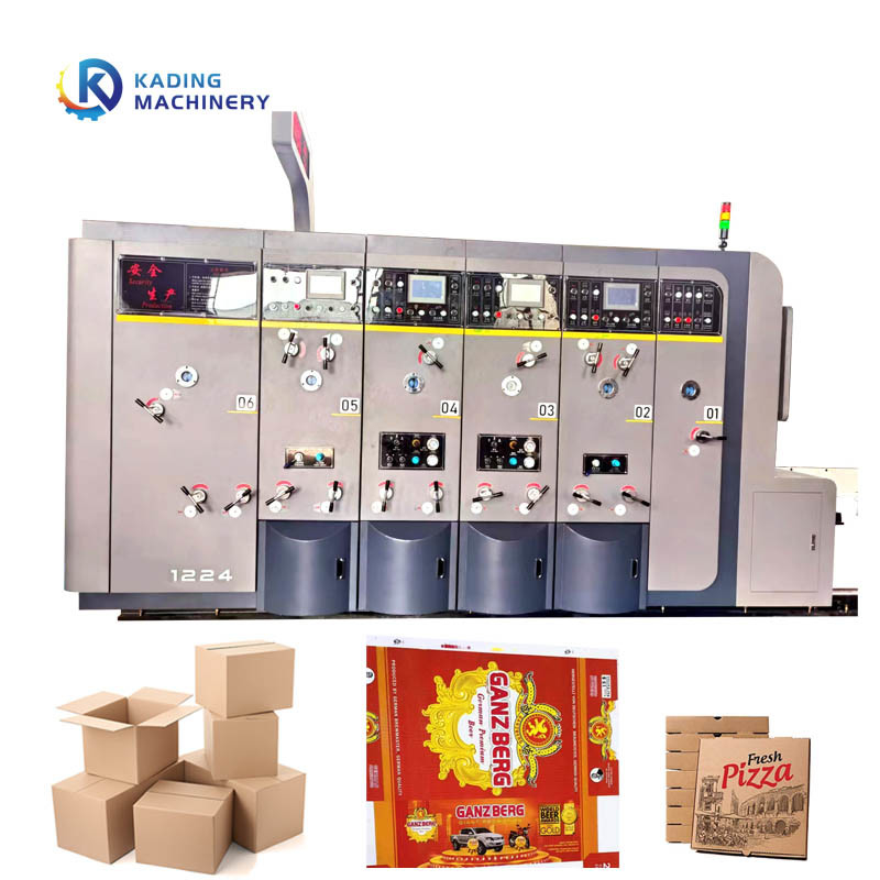 एकल रंग बॉक्स मुद्रण कार्टन बॉक्स 180pcs / min की मरने काटने की मशीन काम करने की गति