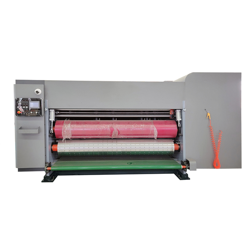 उच्च मुद्रण सटीकता 200pcs/min कार्य गति के साथ घुमावदार बॉक्स मुद्रण मशीन